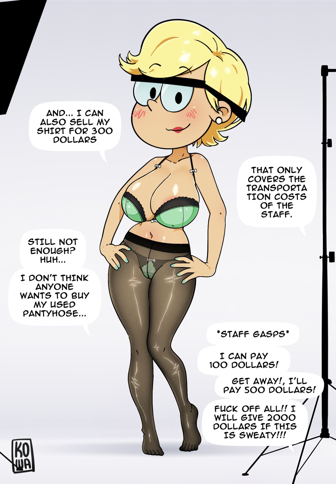 Miss Leni Loud page 5 full
