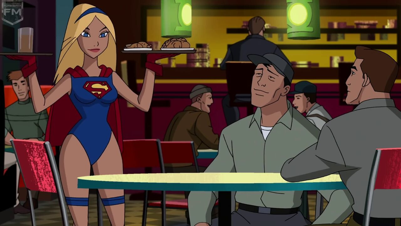 Bruce Timm's Superbabes Cafe page 6 full