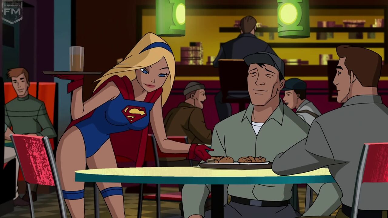Bruce Timm's Superbabes Cafe page 7 full