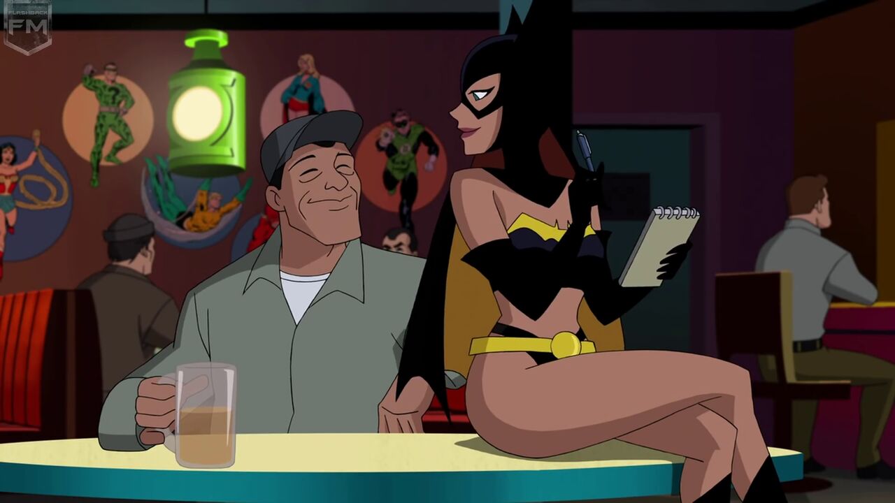 Bruce Timm's Superbabes Cafe page 9 full