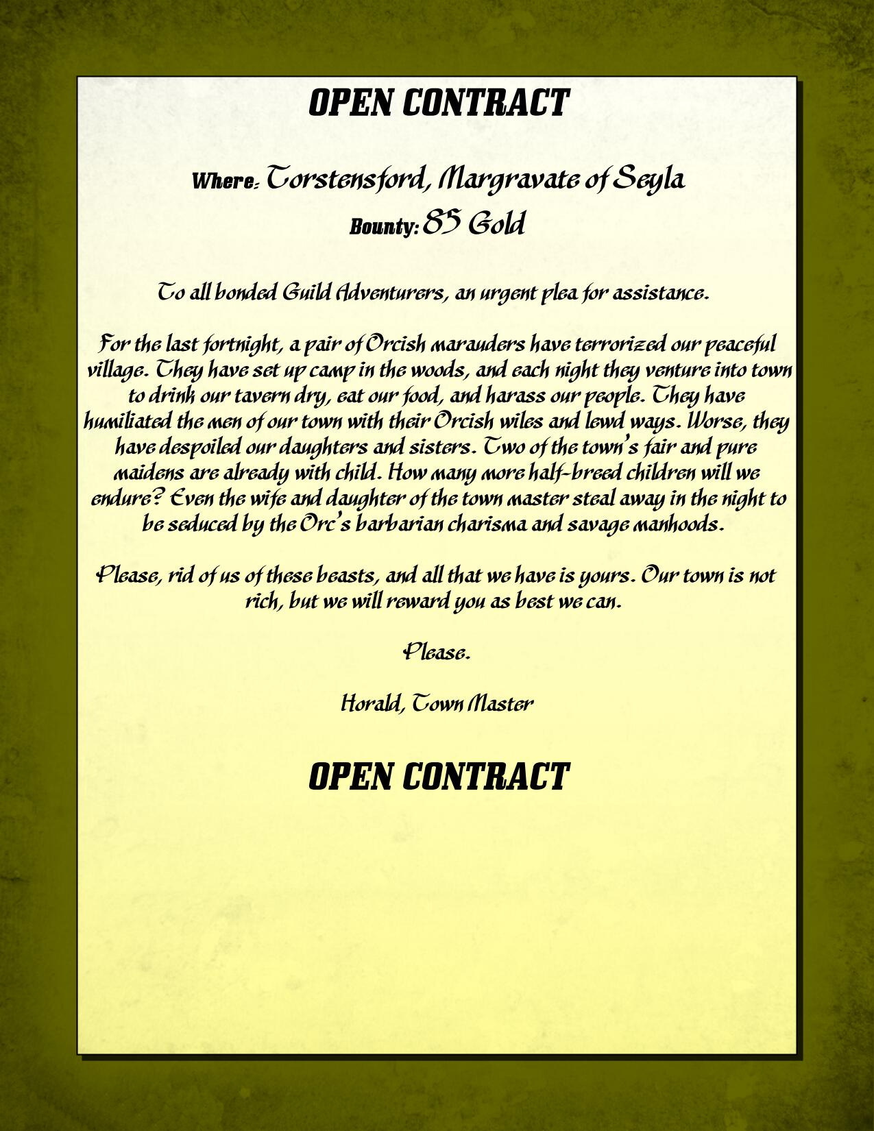 KomradeErotica - Sammy and the Orcs page 1 full