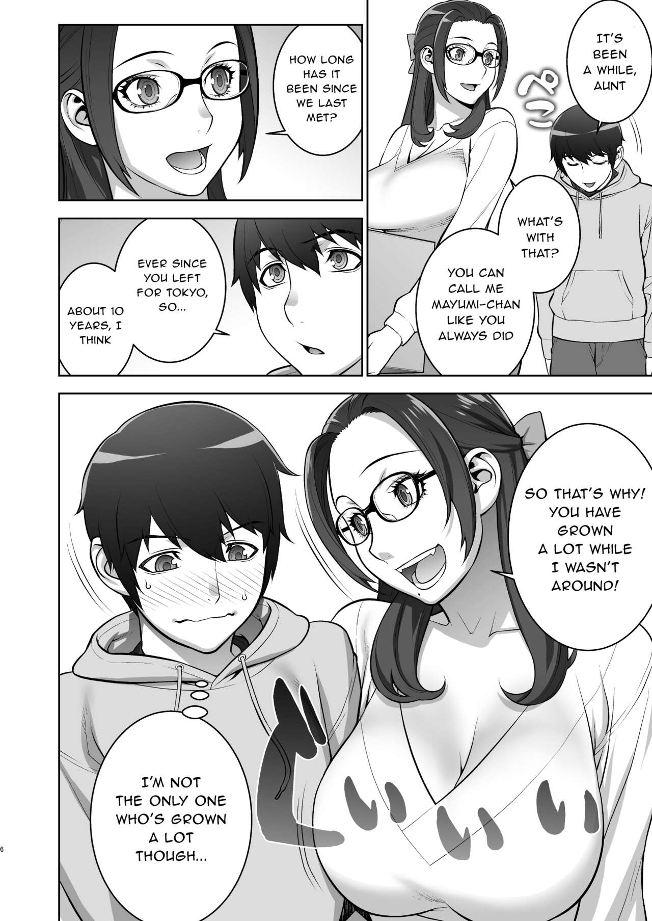 Oba no Uwa Kitsu Cosplay Onanie o Mokugeki Shita Ken | That Time I Saw My Aunt Masturbating in a Cosplay She’s Too Old For page 5 full