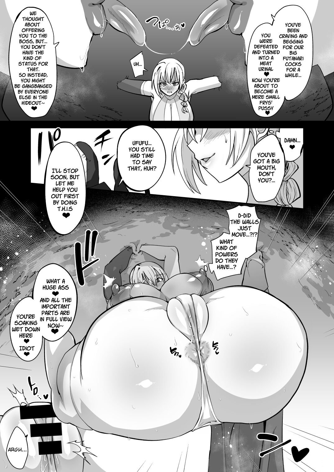 Mahou Shoujo vs Futanari Sentouin Shimai  | Magic Girl vs. Futanari Combatant Sisters page 9 full