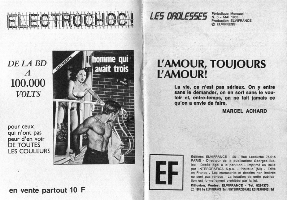 PFA - Les drôlesses #03 L'amour, toujours l'amour ! - b s.o.b page 2 full
