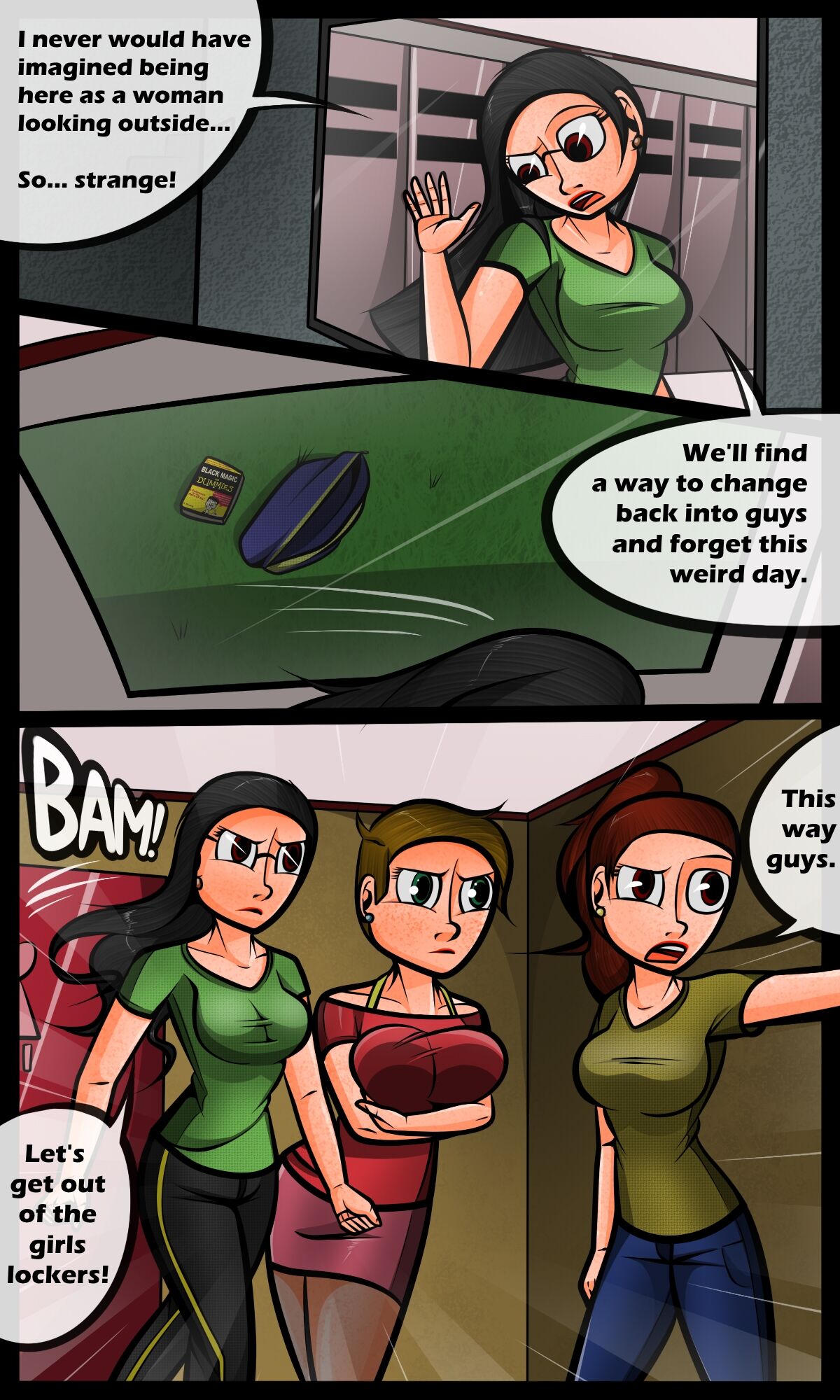 Into the Girls' Locker Room page 11 full