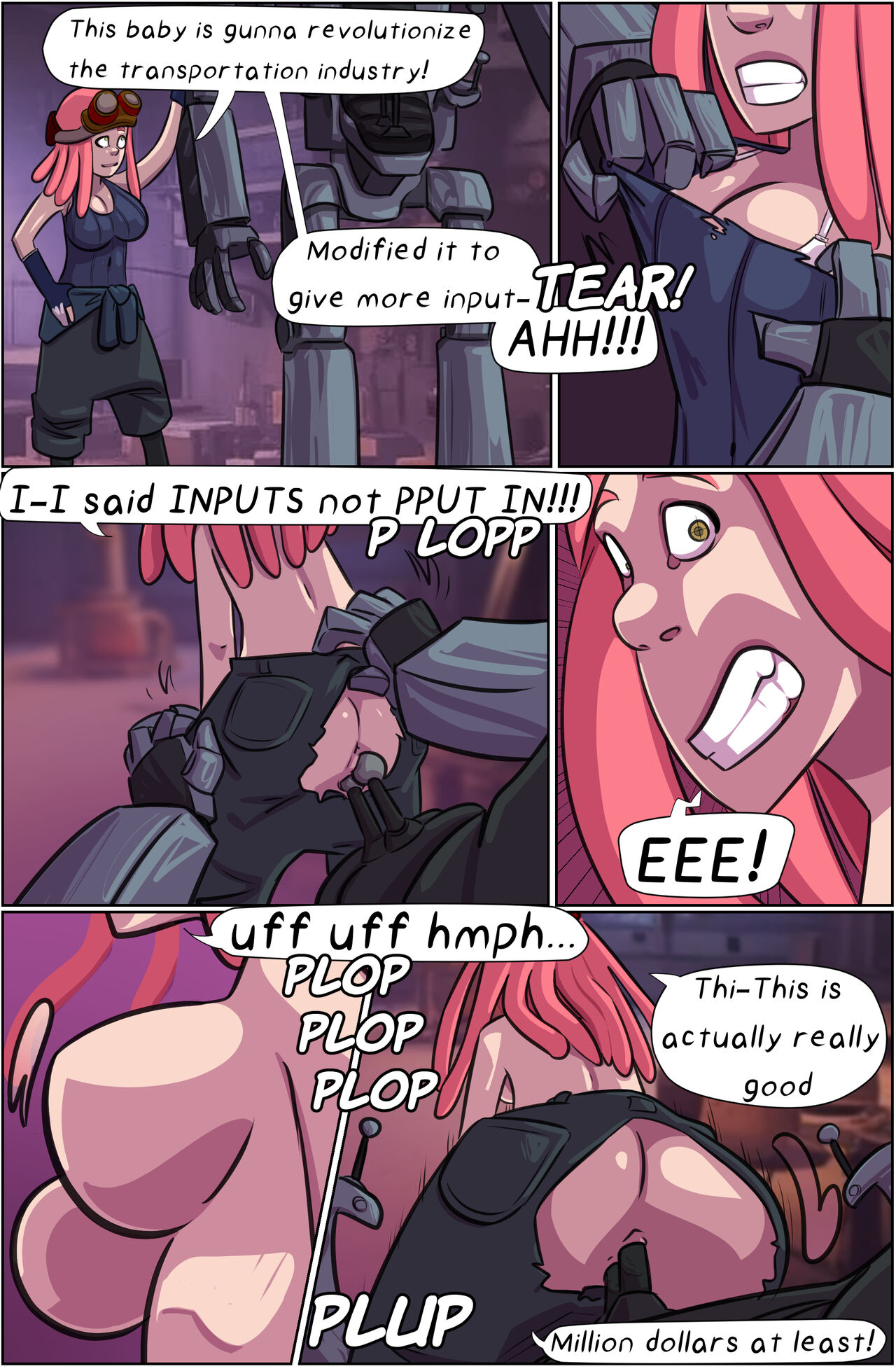 Yellowgerbil R34 commissioned comics page 11 full