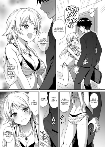 [54BURGER (Marugoshi)] Meguru to Mizugi Ecchi (THE iDOLM@STER: Shiny Colors) [English] [GenericWeeb] cover