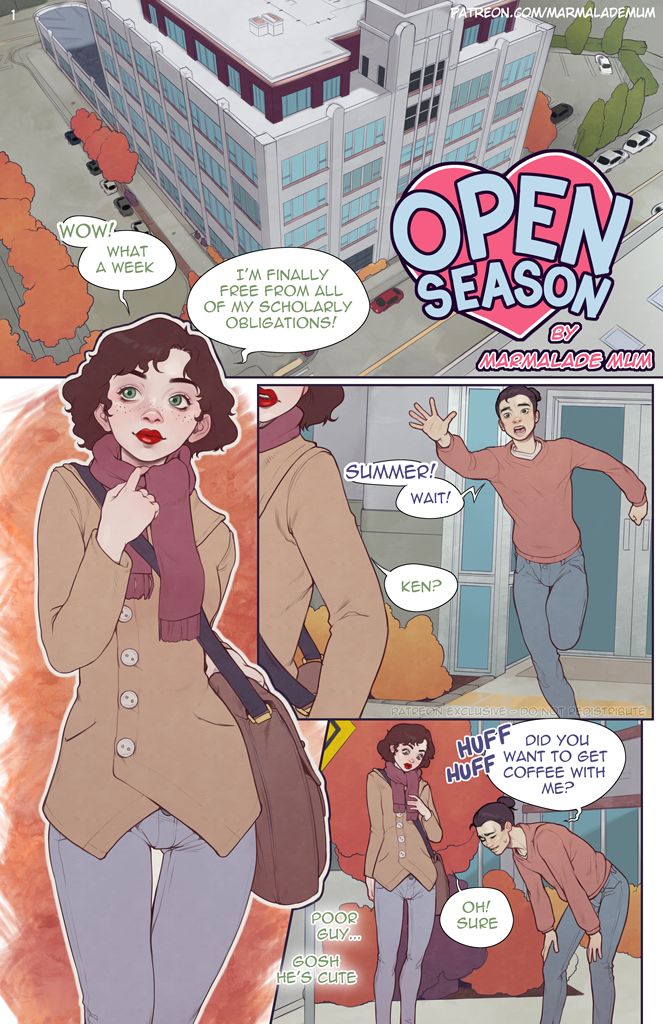 Open Season – Marmalade Mum - english page 1 full