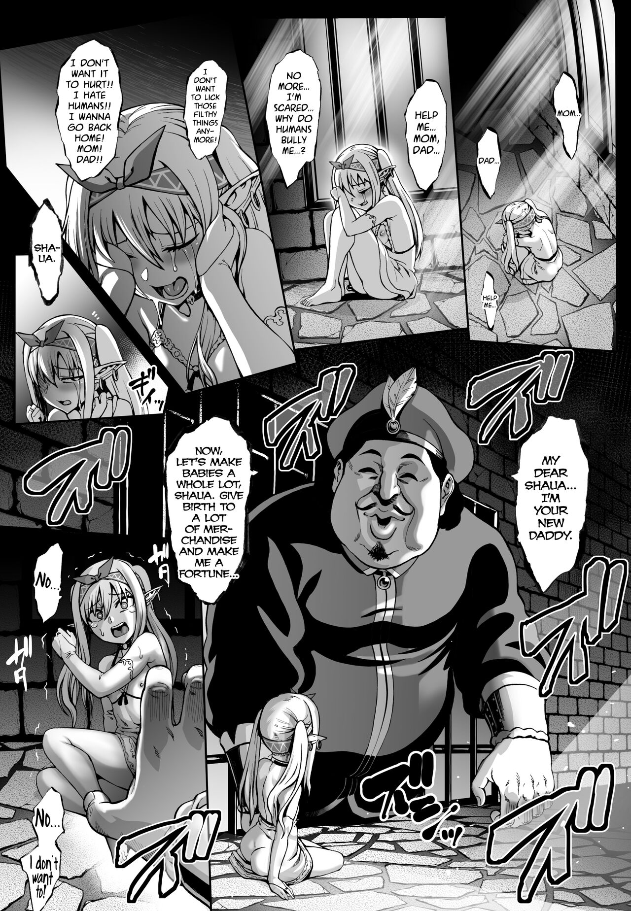 Houjou no Reizoku Elf 7 + C101 Winter Comic Bonus Paper After the Main Story page 11 full