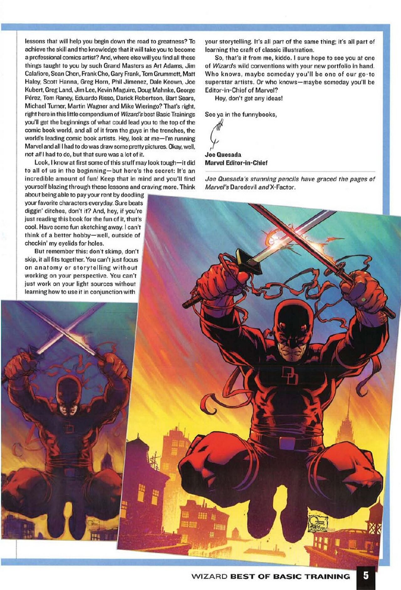 How to Draw The Best of Basic Training page 6 full