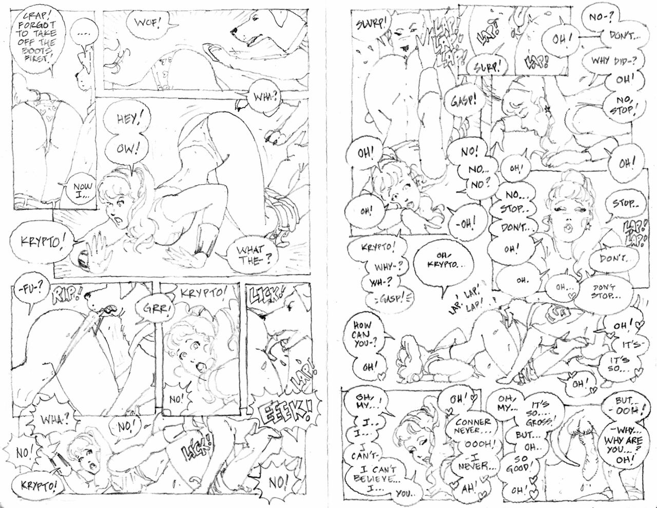 Krypto and Teen Titans page 4 full