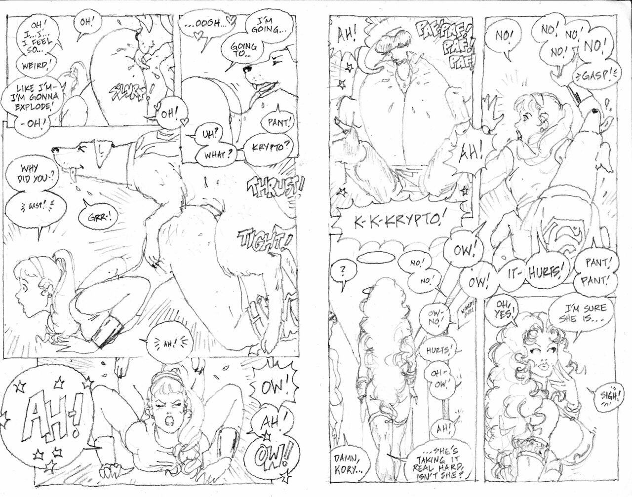 Krypto and Teen Titans page 6 full