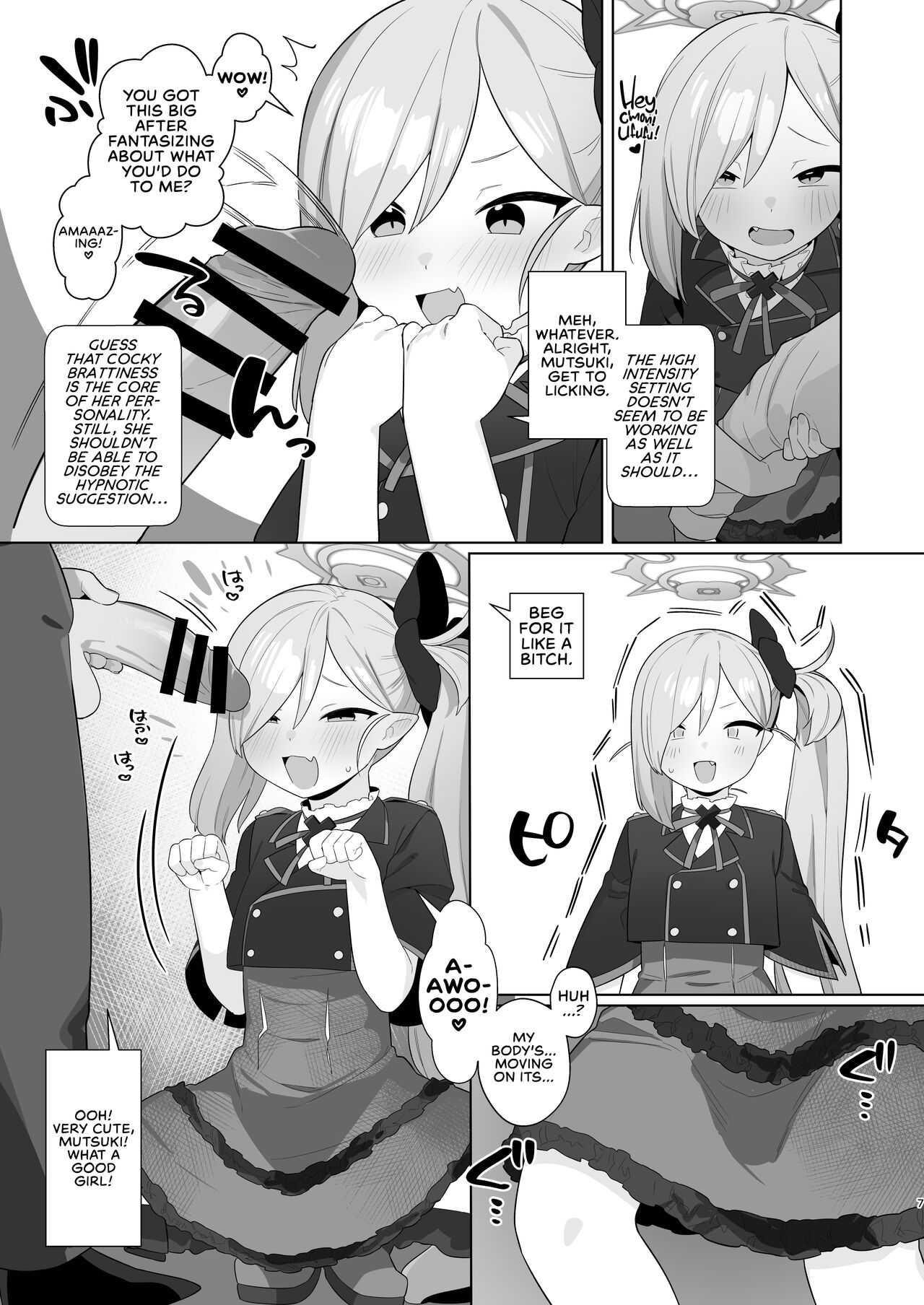 BluArch Saimin-bu 3 Asagi Mutsuki Hen | The Blue Archive Mind Control Club ~M.T.K. Chapter~ page 6 full