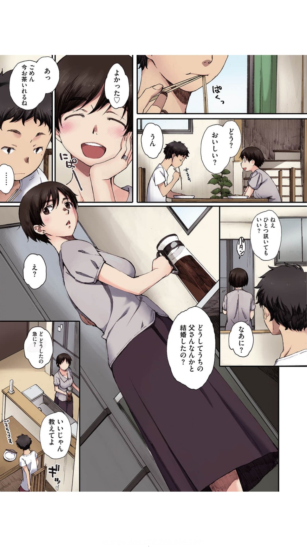 蟷螂の巣～息子に種付けされた義母～1 page 5 full