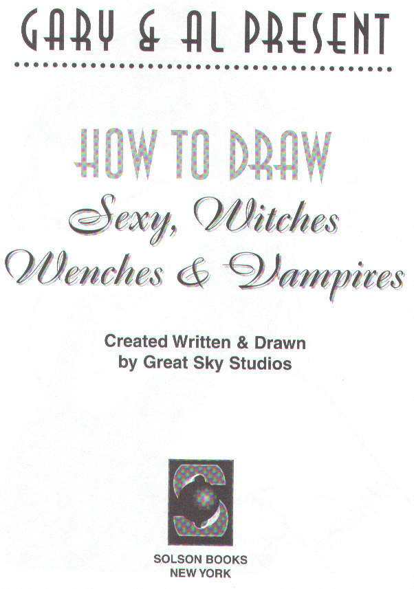 How To Draw Sexy Witches, Wenches & Vampires page 2 full