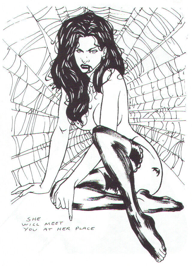 How To Draw Sexy Witches, Wenches & Vampires page 4 full