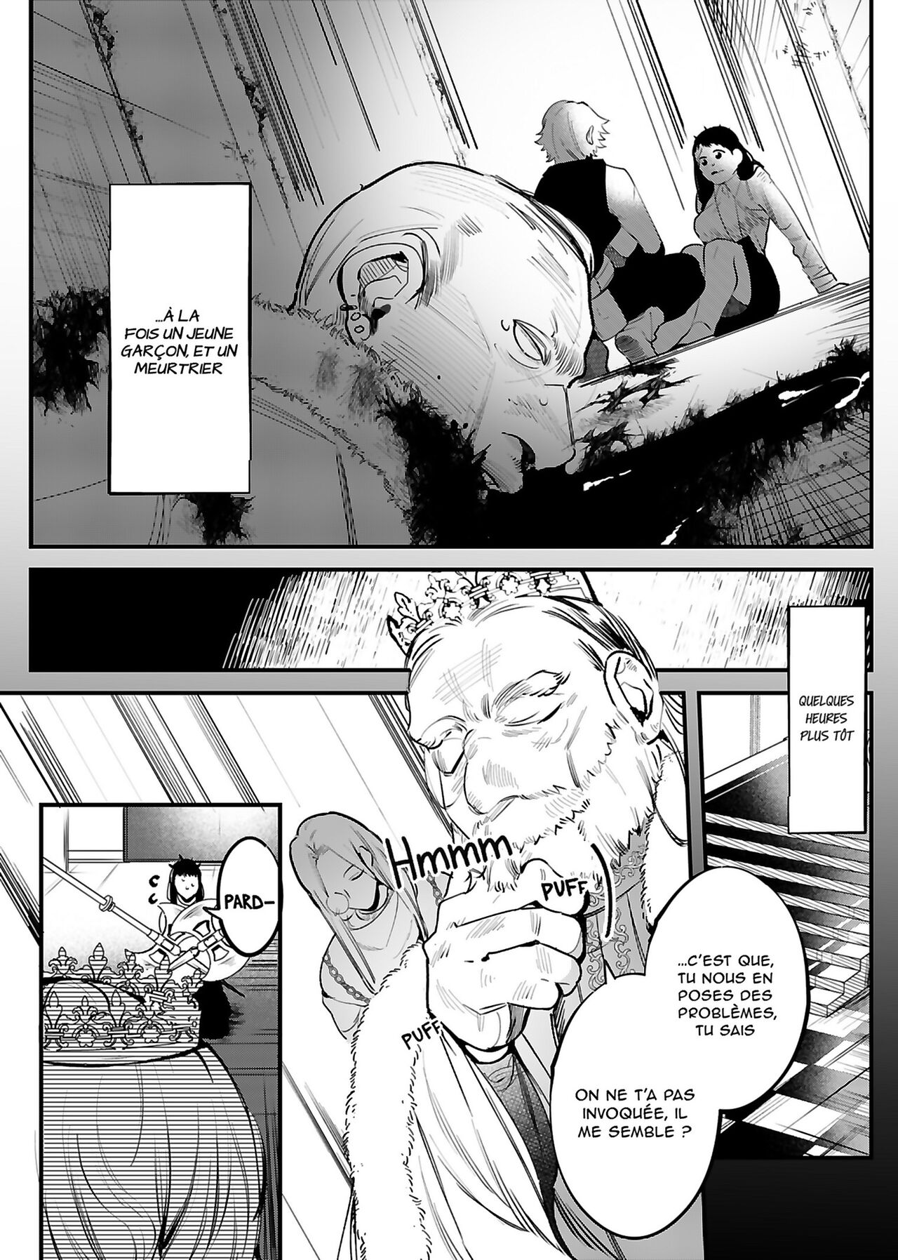 Isekai Trip Saki de Tasuketekureta noha, Hitogoroshi no Syounenn deshita. | Le jeune garçon qui m'a sauvée quand j'ai trébuché dans un autre monde était un meurtrier. page 5 full