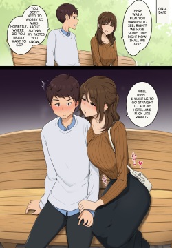 Honne Kikareru to Dorodoro shita Yokubou o Shoujiki ni Icchau Onee-san | A Young Lady Who, When Asked, Honestly Reveals Her Filthy Desires