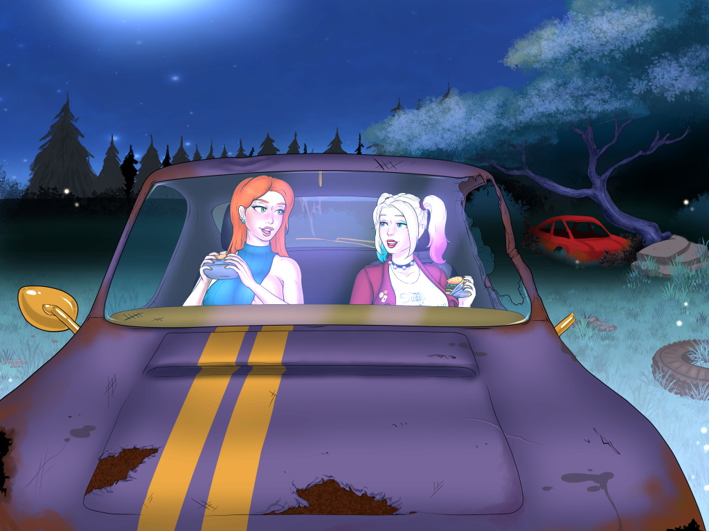 FutaBox - Couple in the car page 1 full