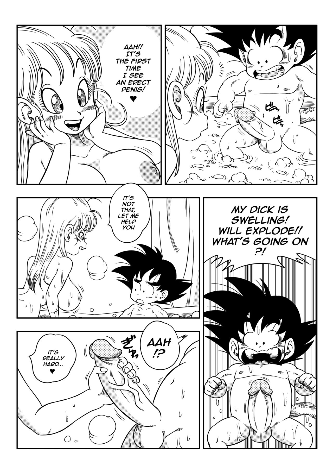 Dragon Ball: Episode 1 - Sex in the bath page 6 full