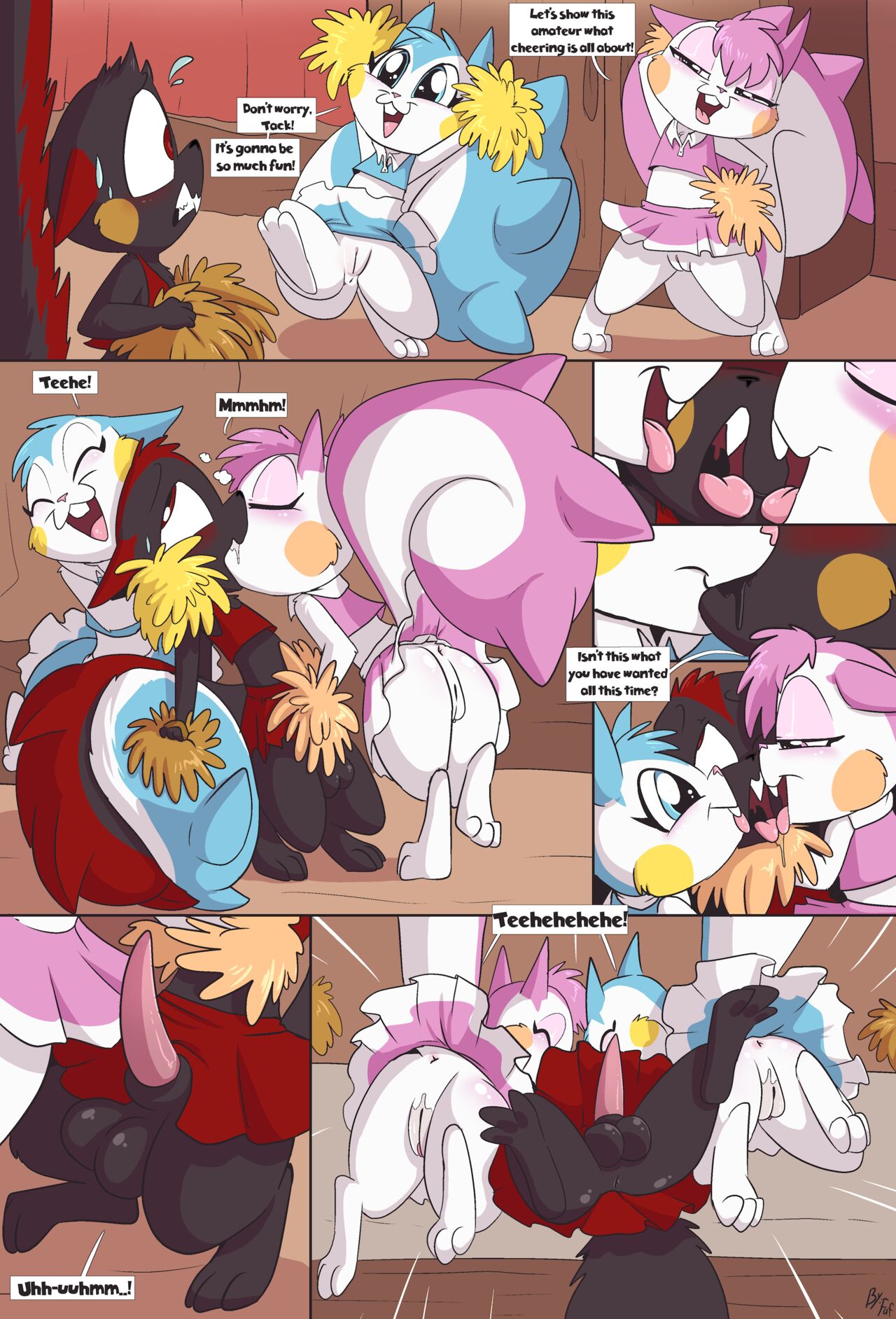 A Cheerleader Fantasy page 3 full