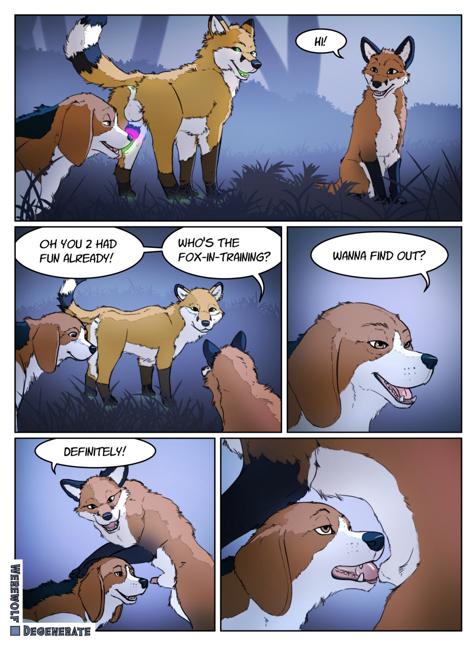 A Fox and A Dog page 3 full