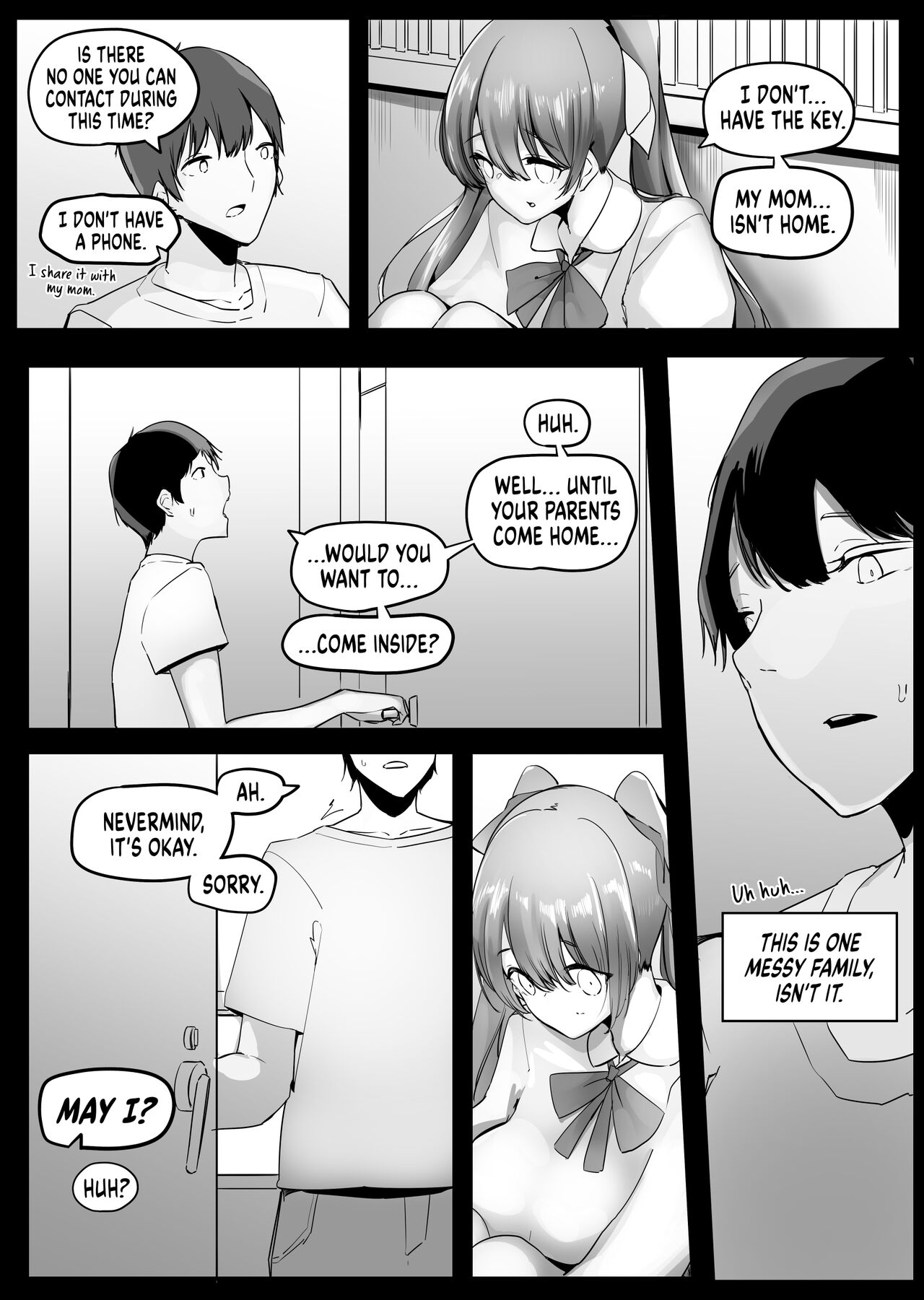 The Girl who Confines You in Panties and Assaults You with Smells page 4 full