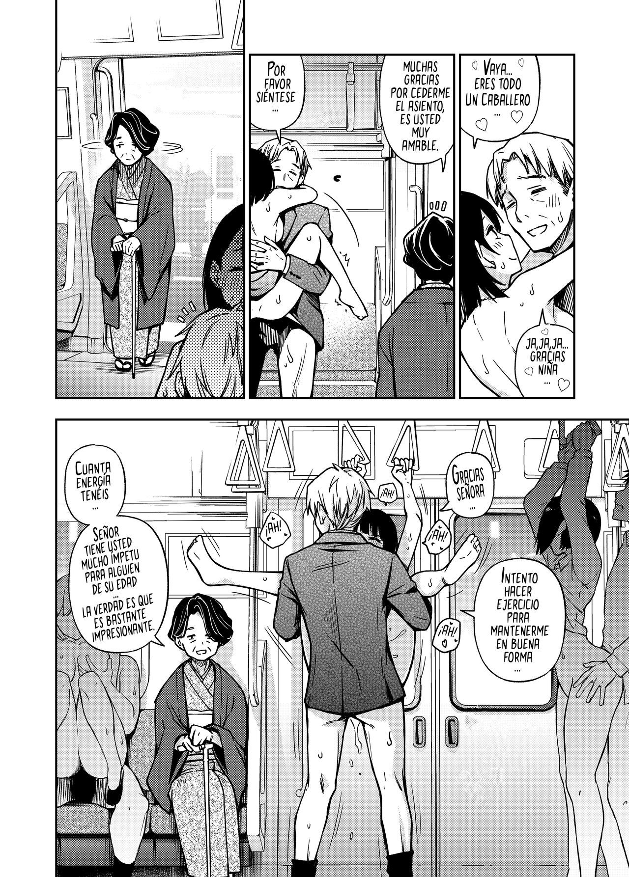 Tren de prioridad sexual, Sex Yuusen Sharyou | The Sex-Priority Train  4K page 6 full