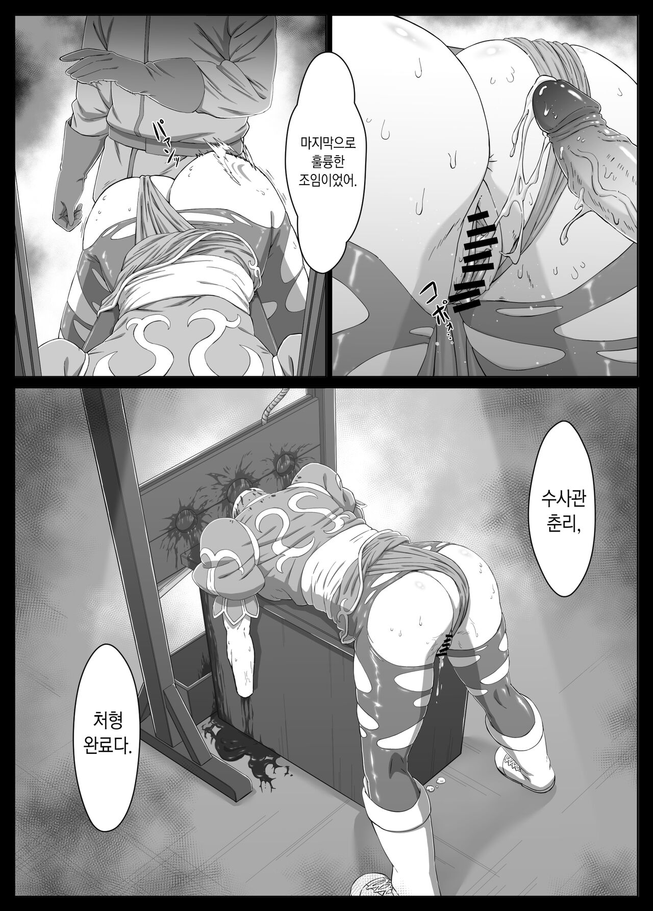 Sousakan Chun-Li Shadow Lady Seizou Hen | 수사관 춘리 섀도우 레이디 제조 편 page 12 full