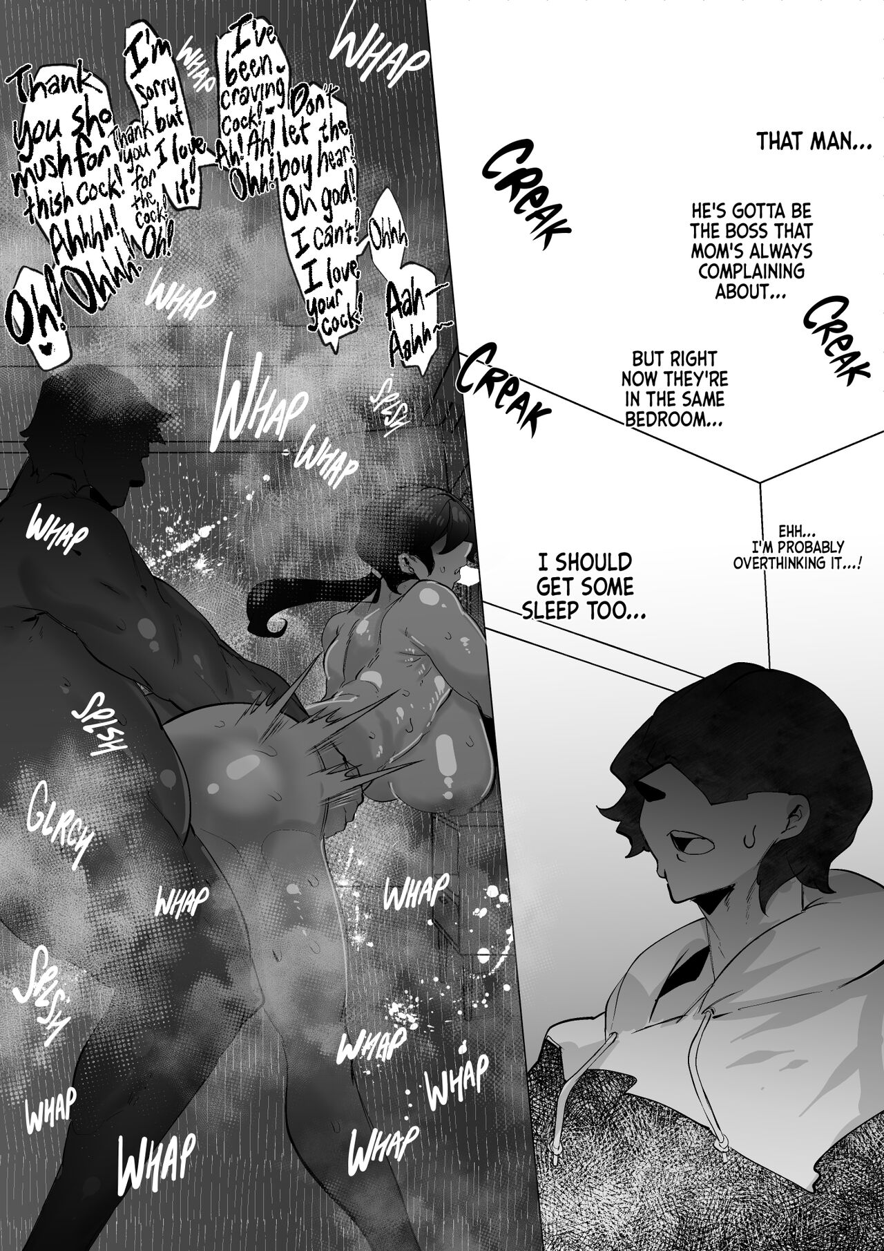 Miboujin Single Mother wa Kaisha no Joushi ni Mainichi Okasareteiru | My Widowed Single Mother Gets Railed By Her Boss Every Day page 6 full