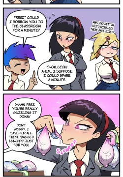 Lechery Academy #13: Lunchtime