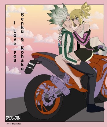[ Hiyori chan)]Senku and kohaku I love you(dr stone ) cover