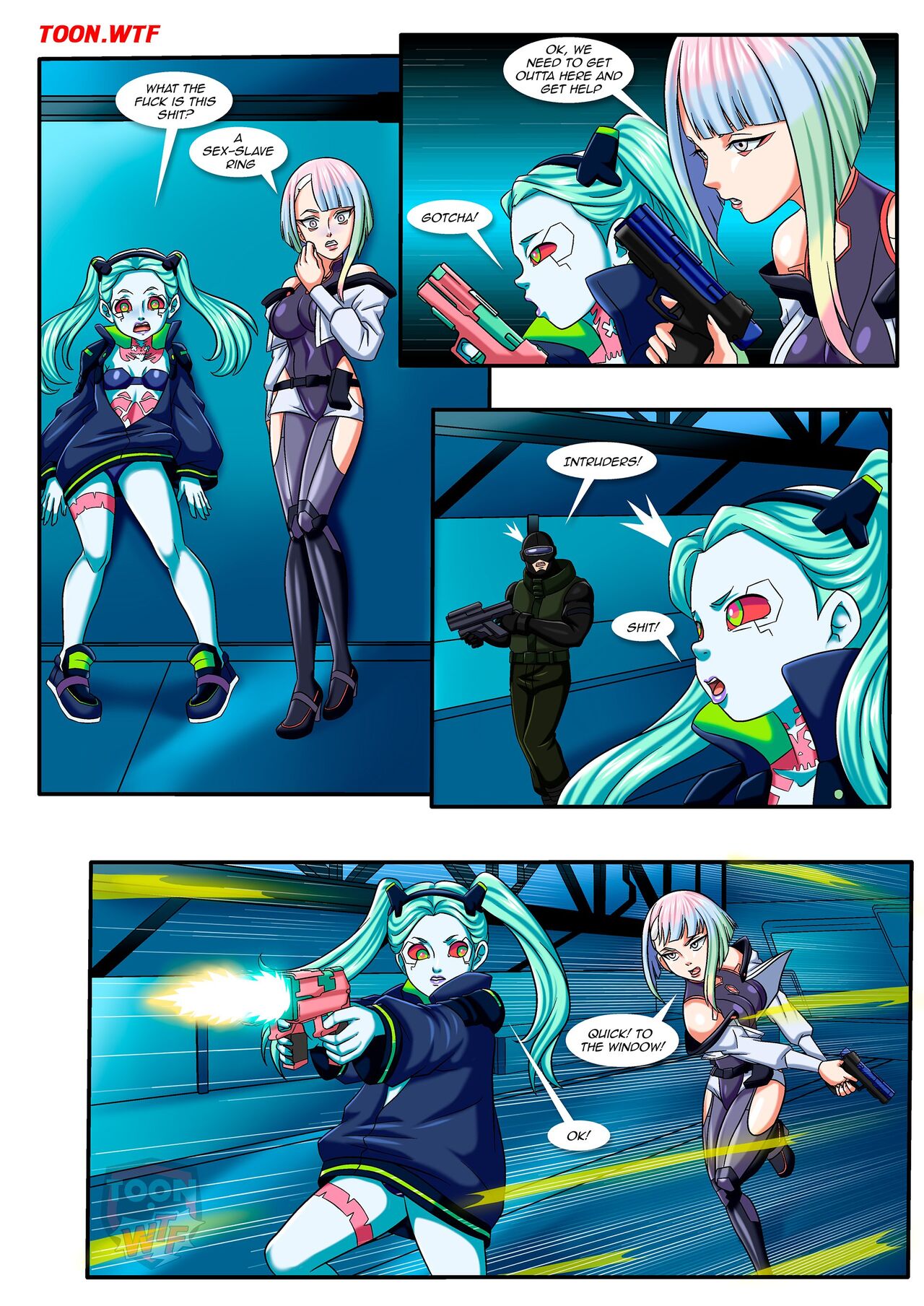 Cyberslaves 2077 Edgerunners | page 4 full