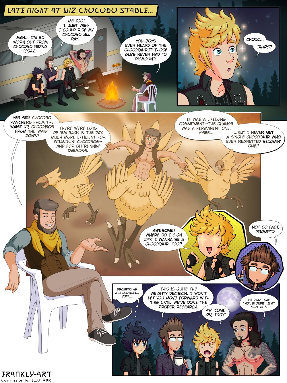 Final Fantasy XV: Bros Before 'Bos page 1 full