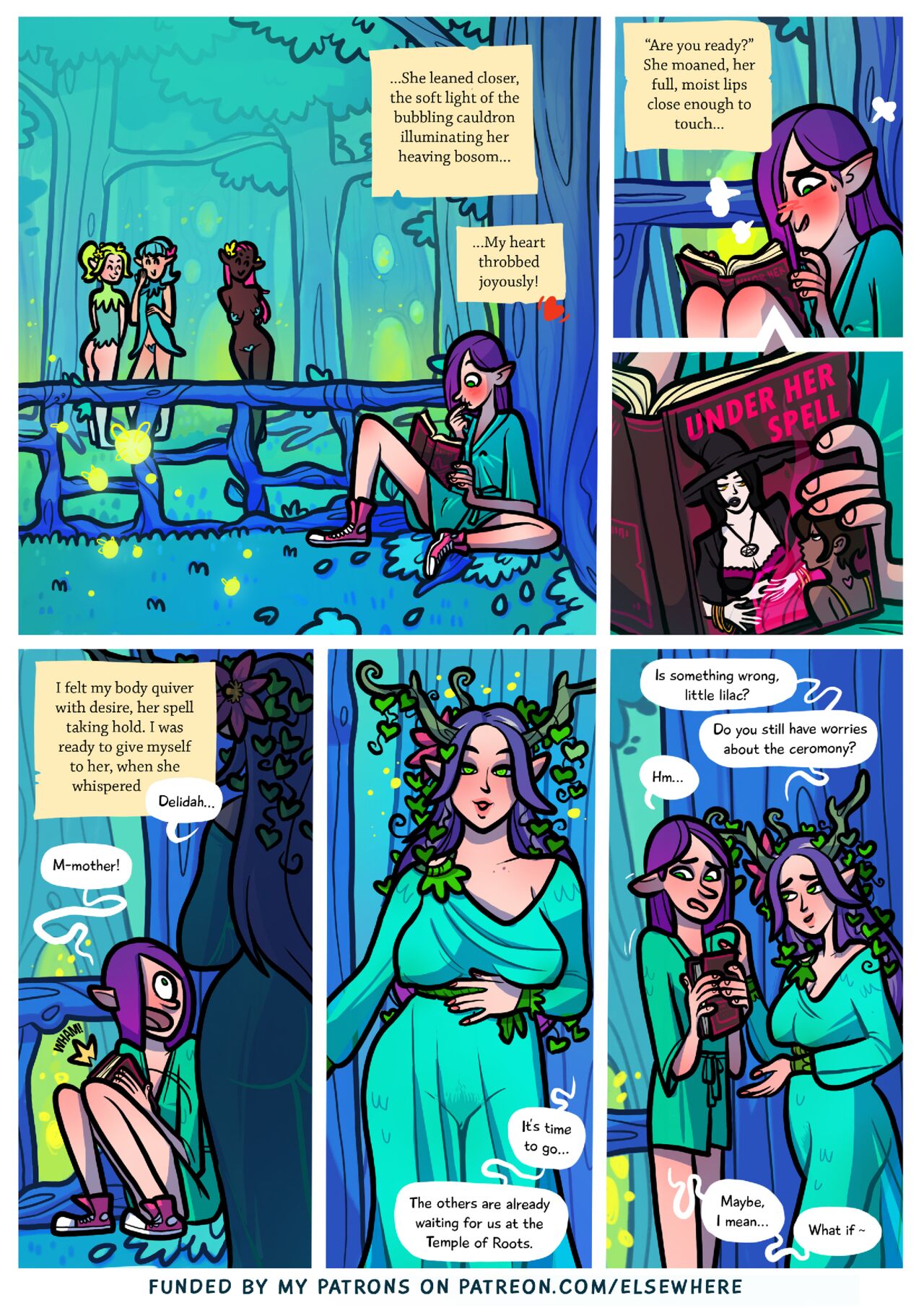 Elsewhere: The Dryad Seed page 3 full