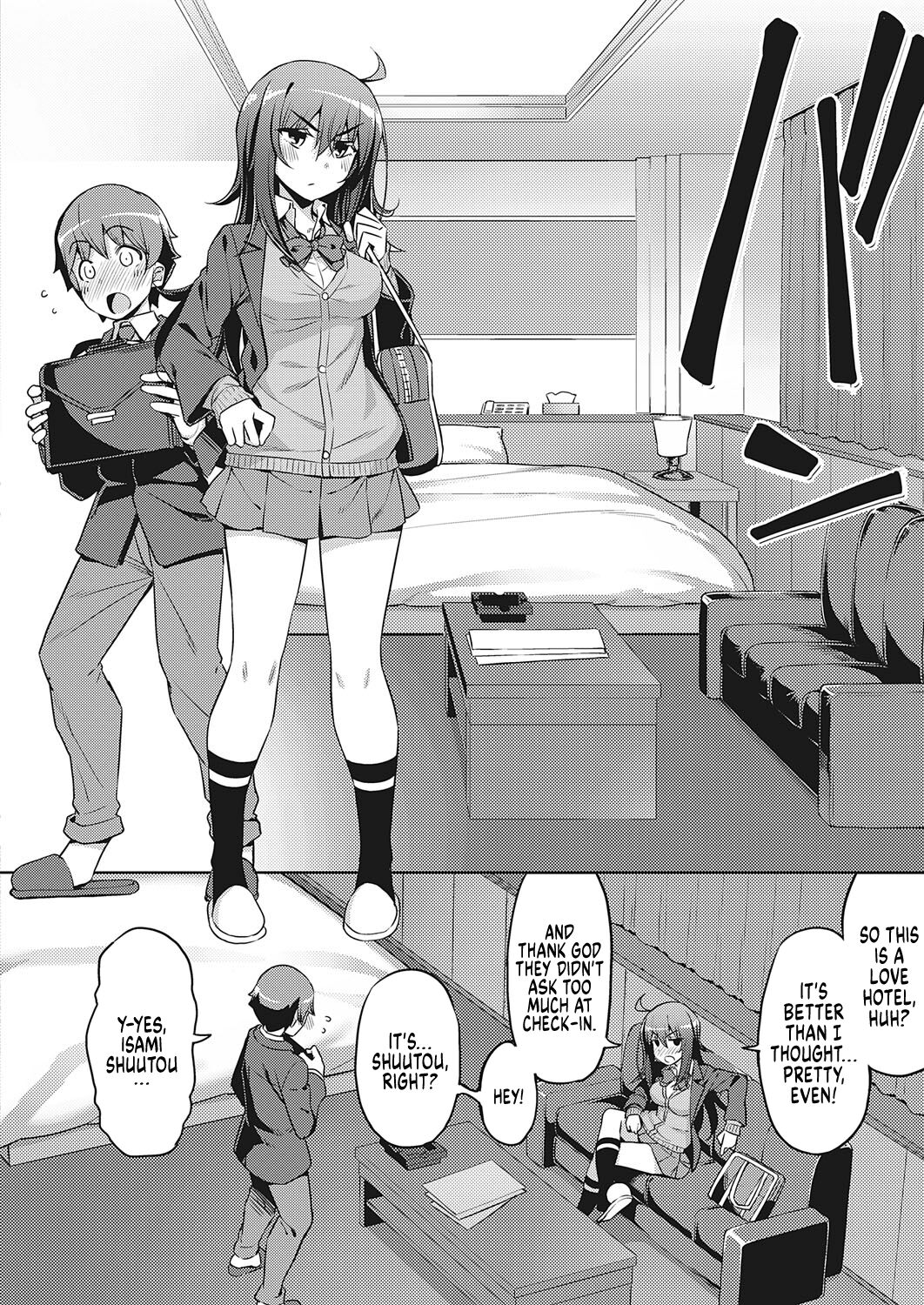 Hanashi ga Chigau | I Didn't Sign Up For This! page 6 full