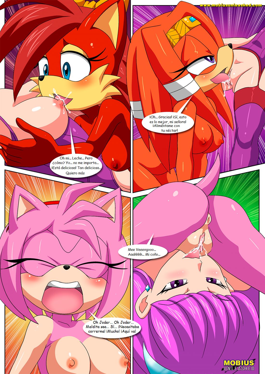 Sonically Sapphic Story page 11 full