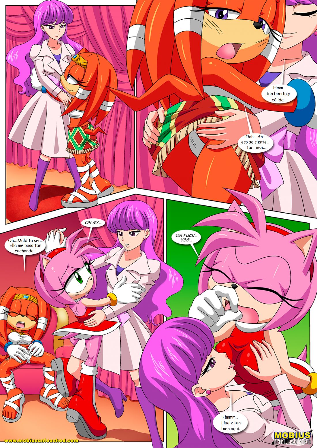 Sonically Sapphic Story page 7 full