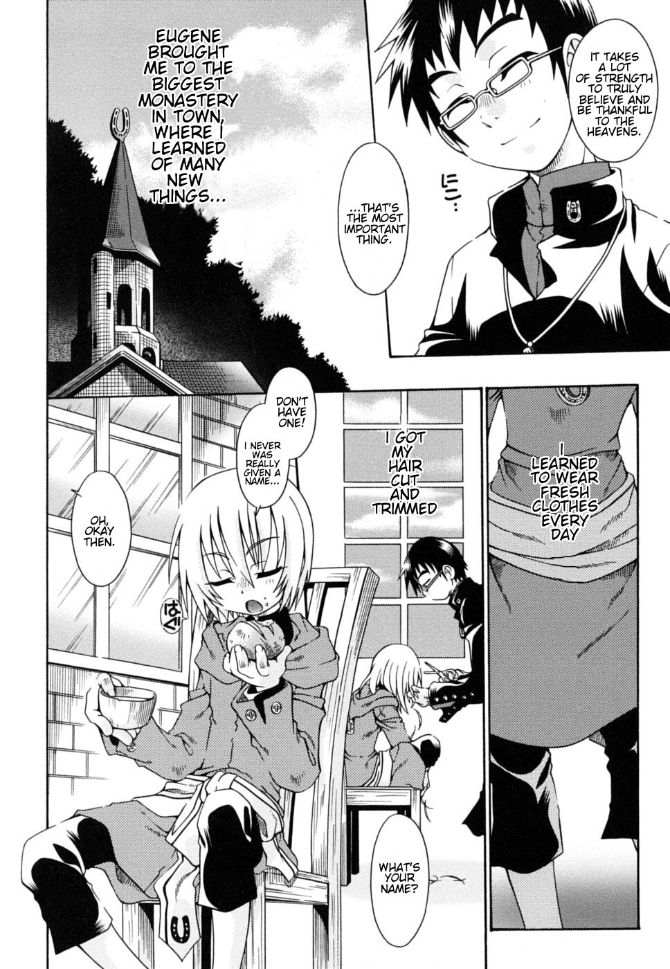 Ippen no pan itteki no miruku ～ORACION～| ORACION: A piece of bread, A drop of milk page 4 full