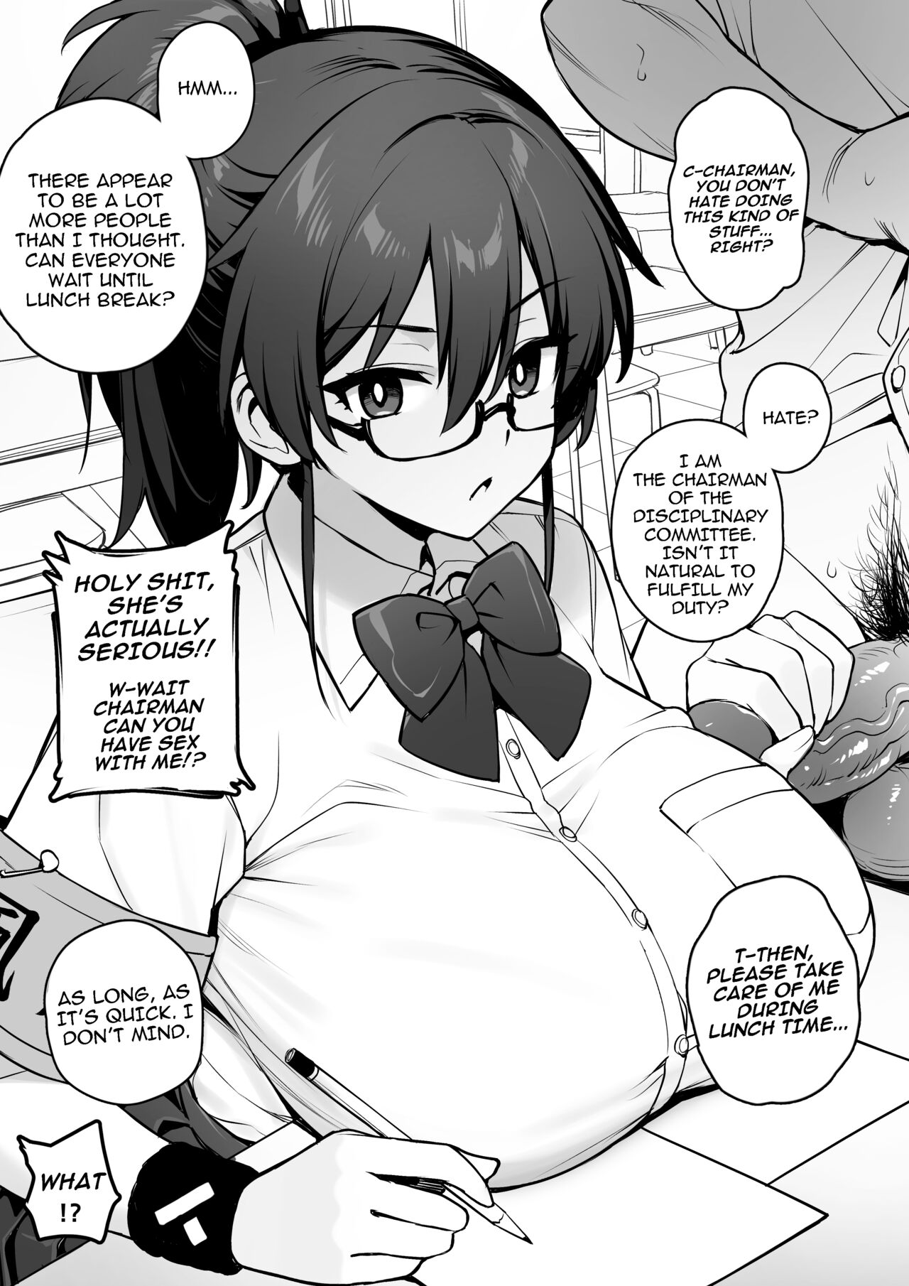 Rumor Has It That The New Chairman of Disciplinary Committee Has Huge Breasts. page 8 full