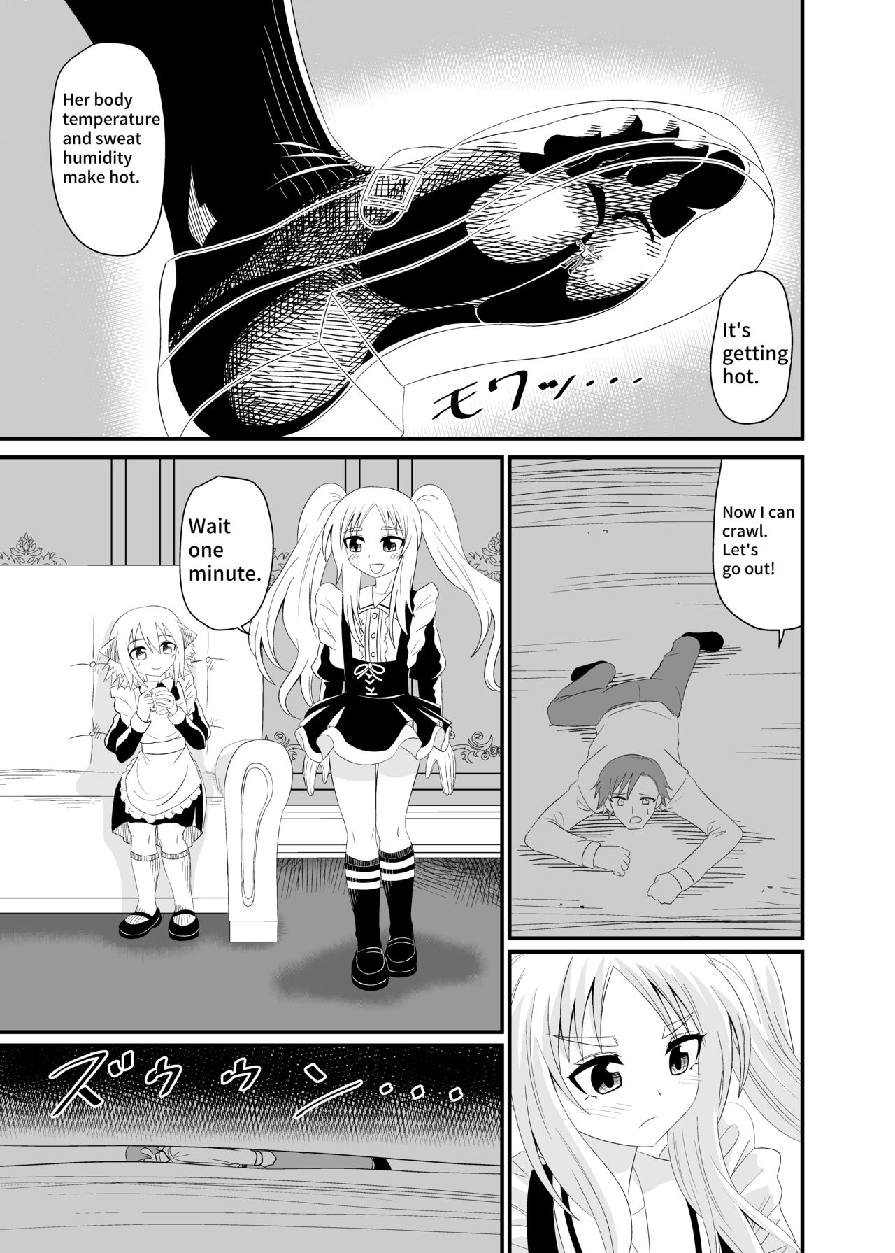 Isekai Maid Foot Fetish Story 4 page 12 full