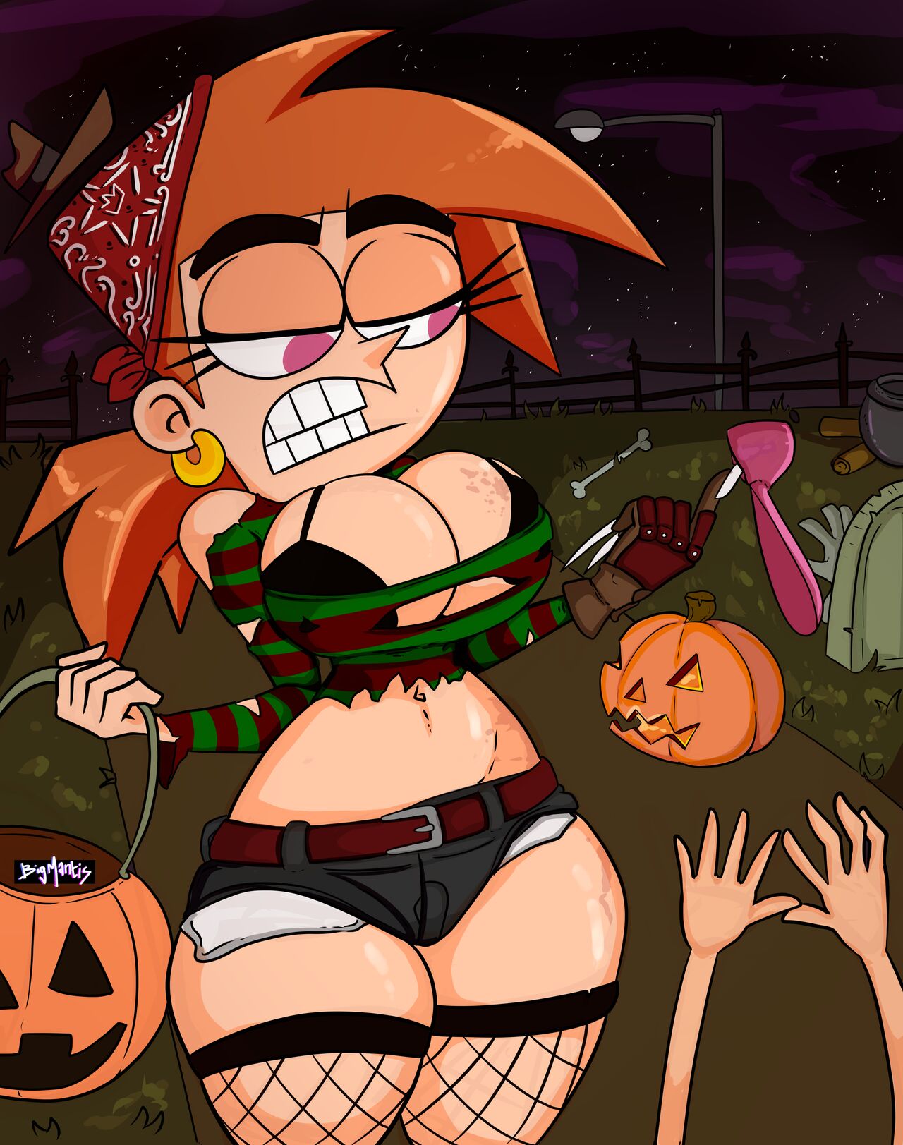 Icky Vicky's Halloween page 3 full