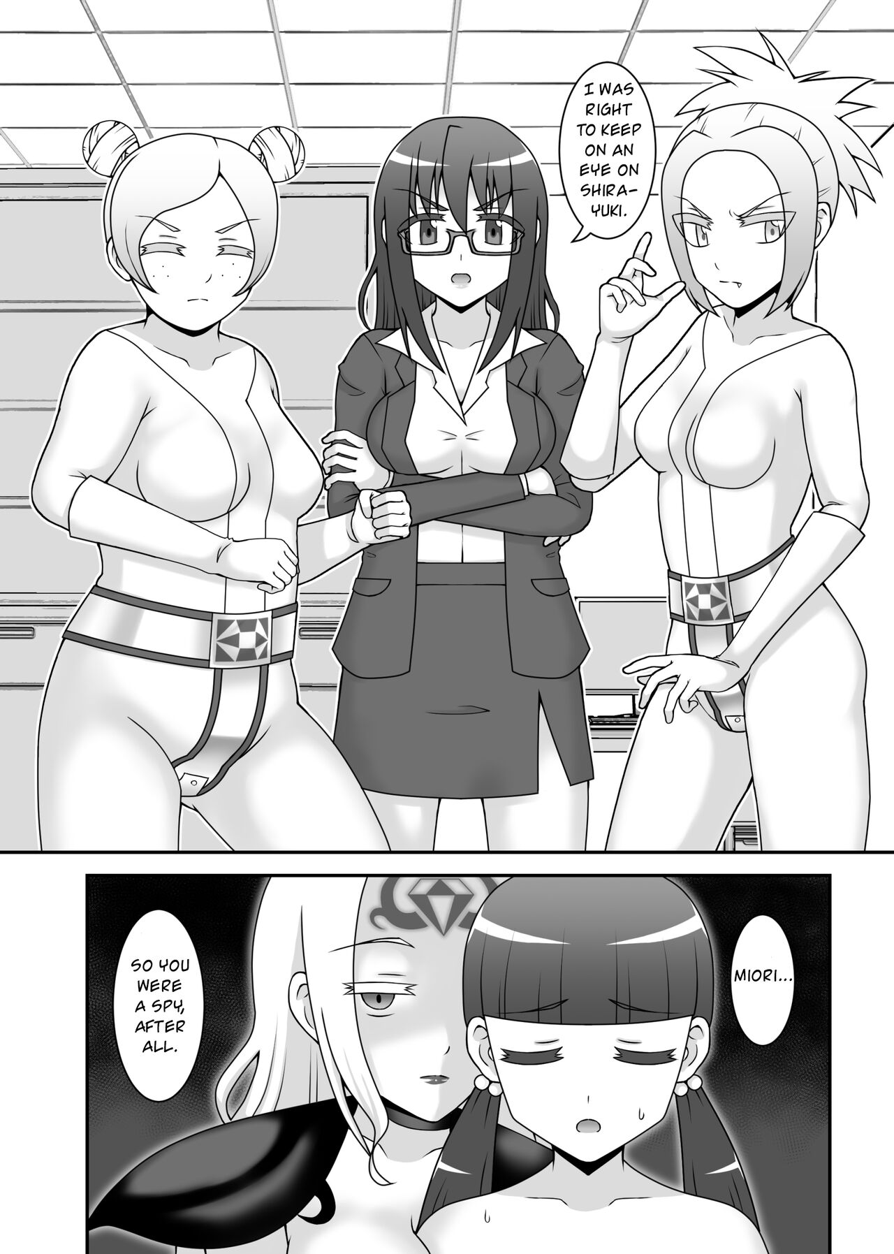 Teisou Sentai Virginal Colors Ch.4 | Chastity Sentai Chaste Colors Ch. 4 page 12 full