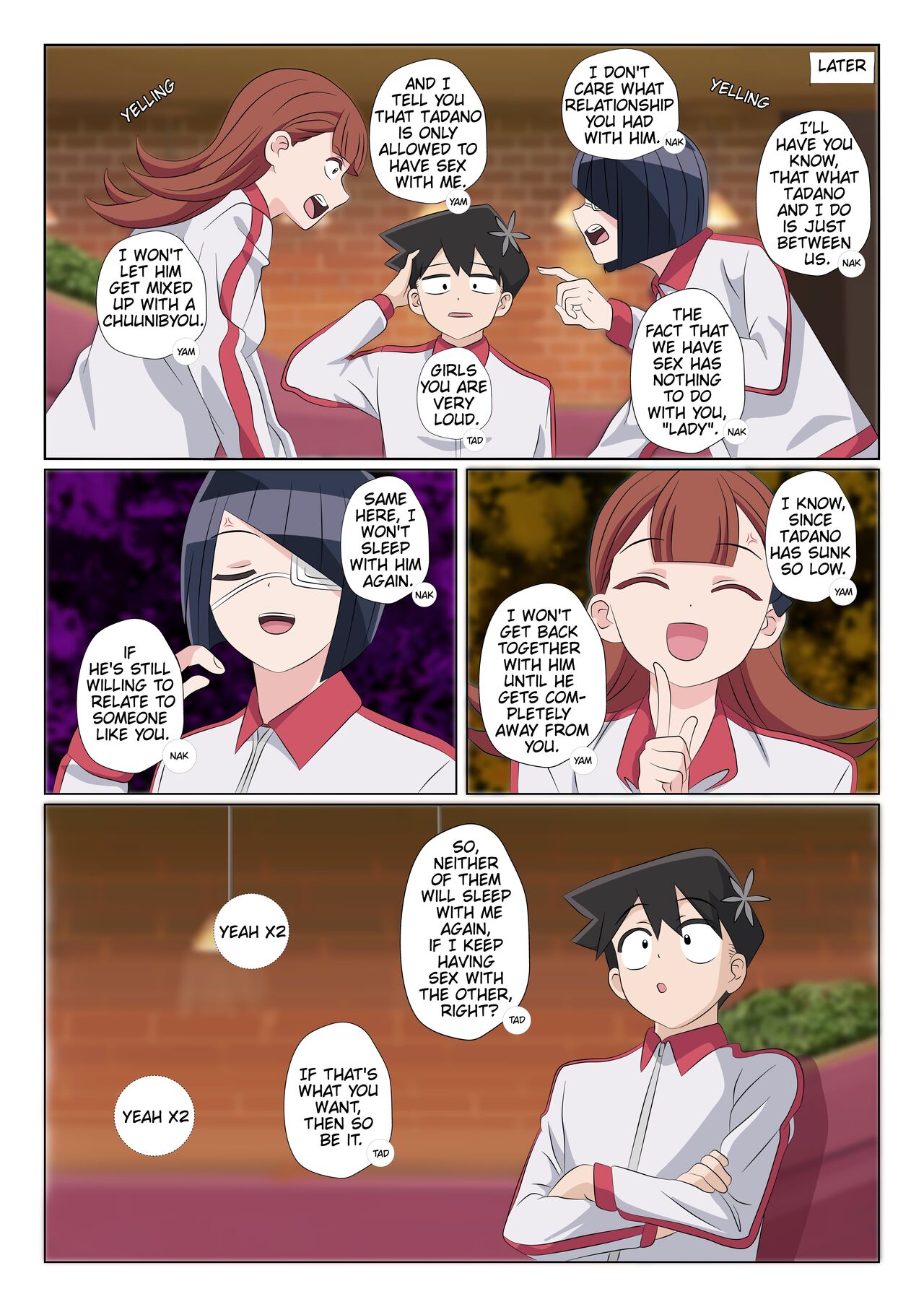 Tadano-kun can't cum alone 7 page 4 full