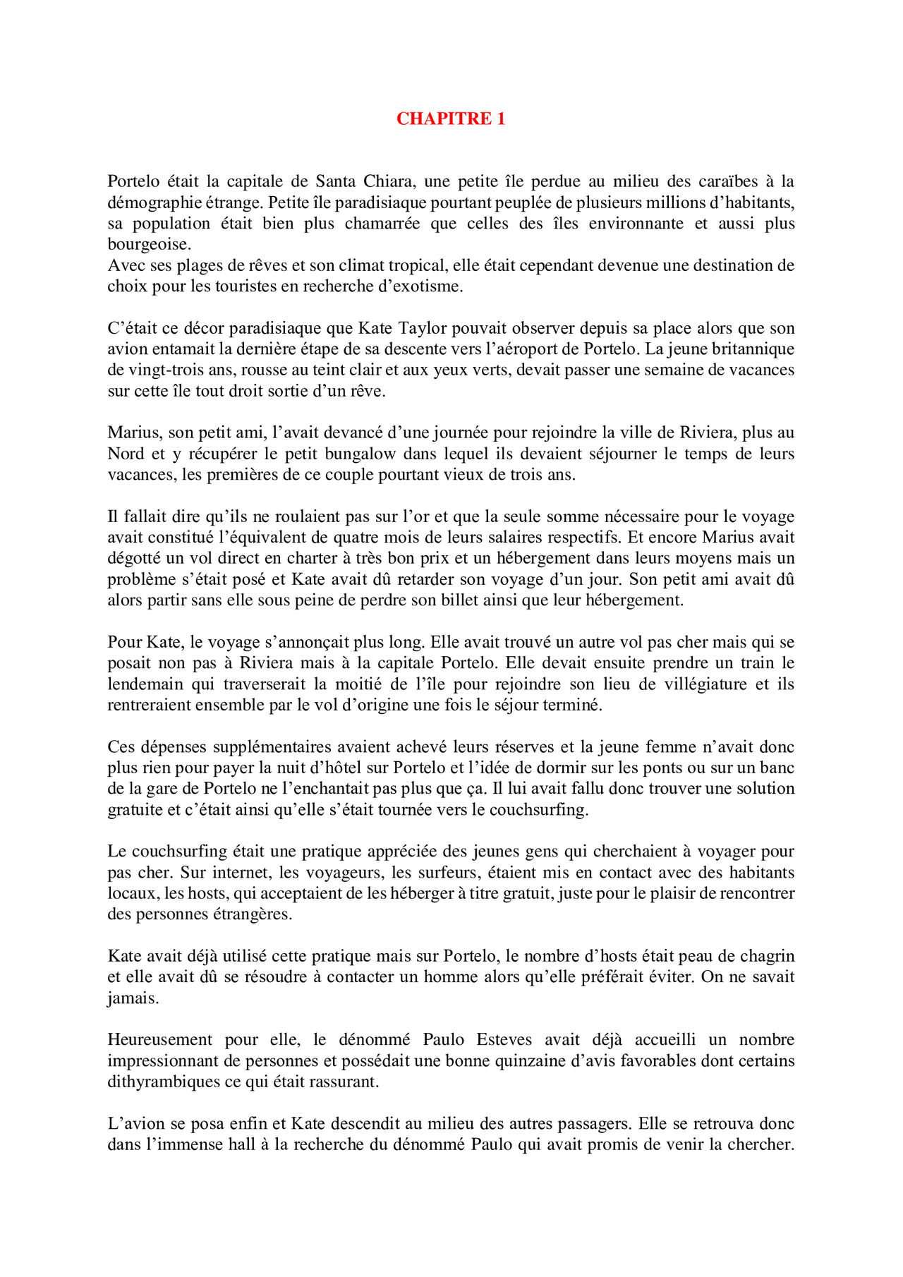 PORTELO - EPISODE 01 : UN PERVERS MET UNE JEUNE TOURISTE EN SON POUVOIR. page 2 full