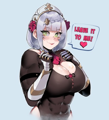 [ThiccwithaQ | Nyantcha] Churled Noelle (Genshin Impact) [English] cover