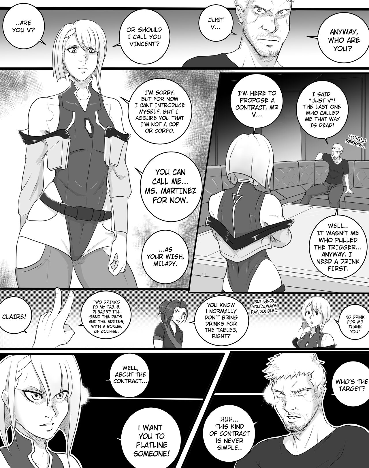 A Night City's Tale - Black Dog page 2 full