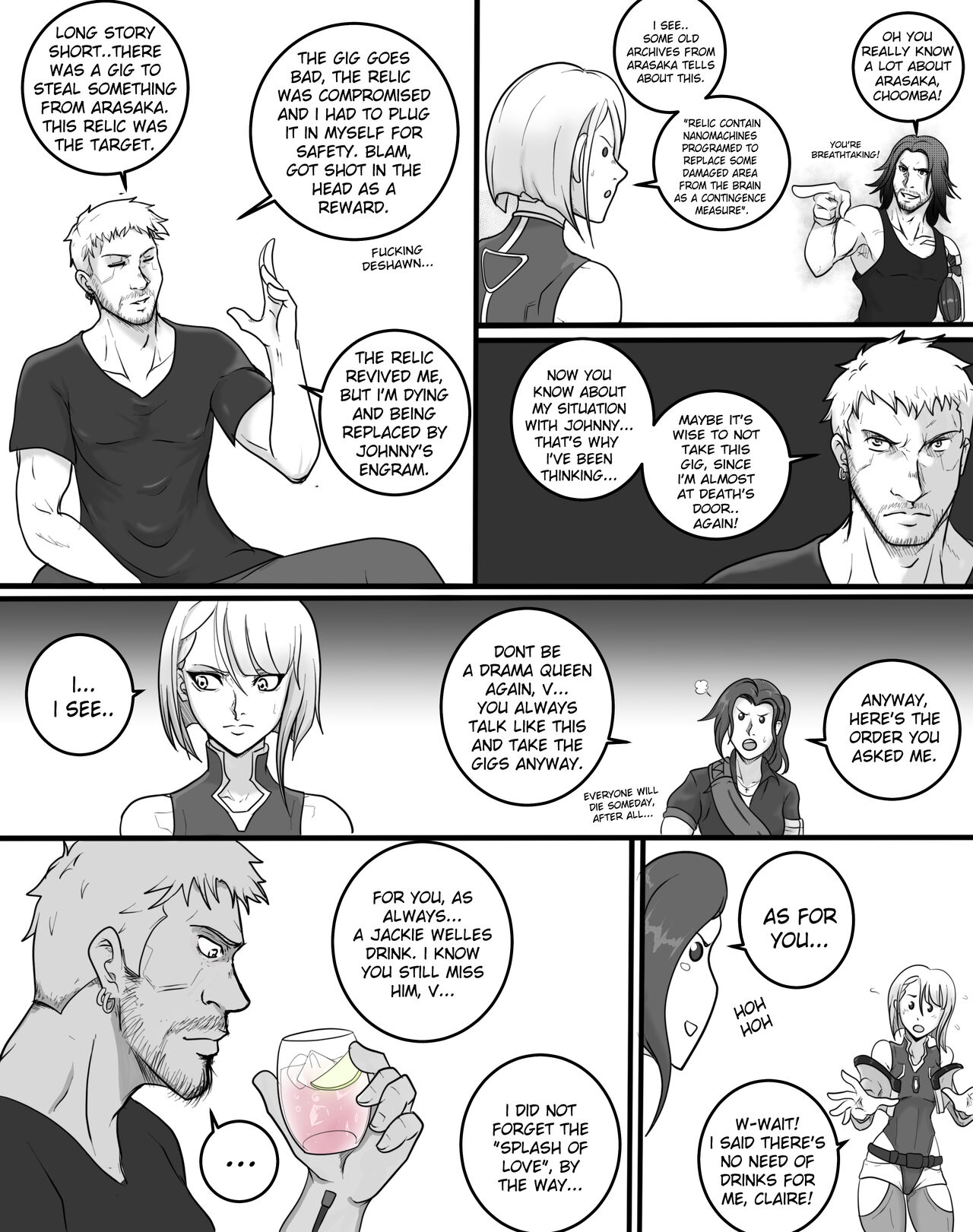 A Night City's Tale - Black Dog page 5 full