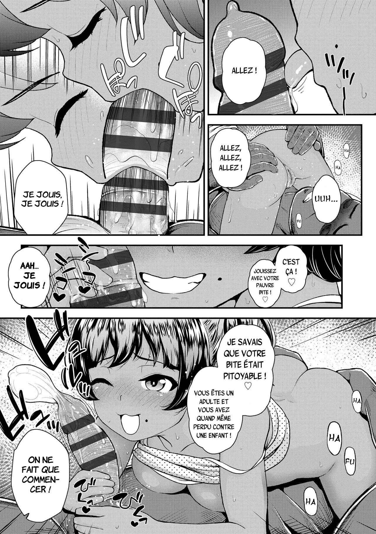 Bicchi na Mesugaki Tenkousei | Notre nouvelle élève transférée est une sale petite salope! page 11 full