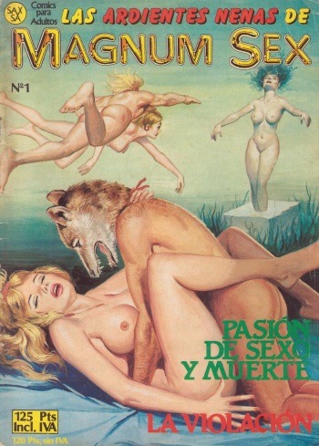 Las Ardientes Nenas de Magnum Sex N°1 [Spanish] cover